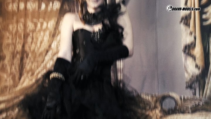 373 Elena Vega Venice black and gold mask cosplay costume - BRAVO MODELS MEDIA | Clips4sale