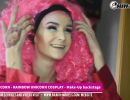 adelle unicorn cosplay backstage